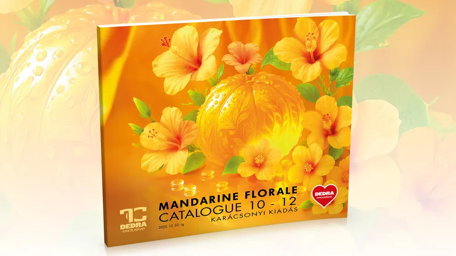 🎉📖 Itt van! Megjelent az új katalógus!  MANDARINE FLORALE katalógus 📖